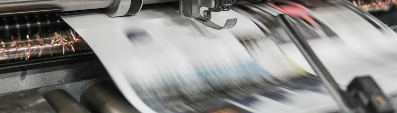 paper coming out of printer
