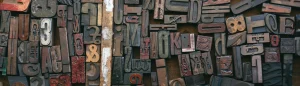 letters scattered next to each other