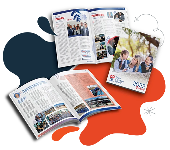 Annual report design samples
